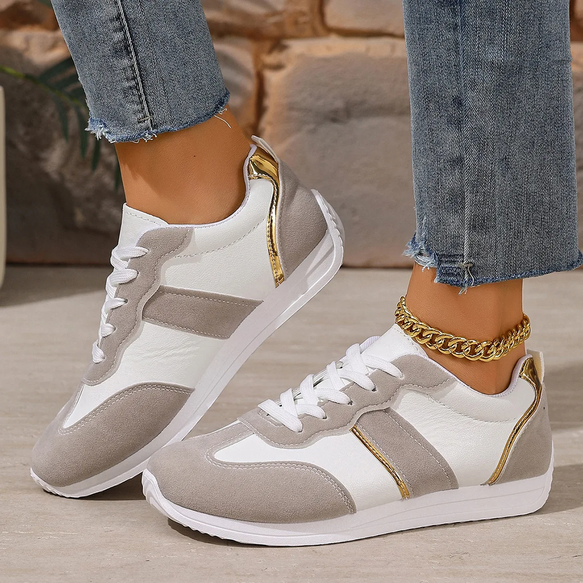 Running Shoes Women - Codzienne, niskie buty do biegania dla