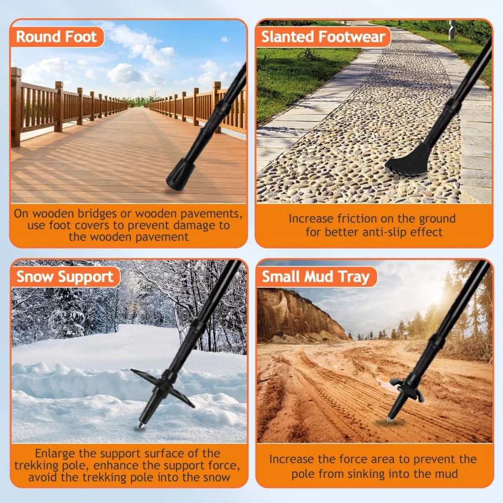 Zestaw 2 lekkich, składanych k – Trekking Pole Carbon recenzja i cena