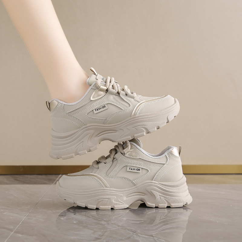 Damskie skórzane buty typu dad – Running Shoes Women recenzja i cena