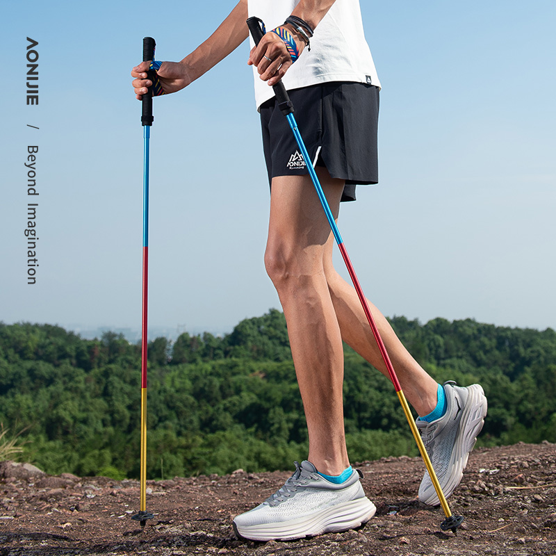 2 szt. AONIJIE Nowe składane k – Trekking Pole Carbon recenzja i cena