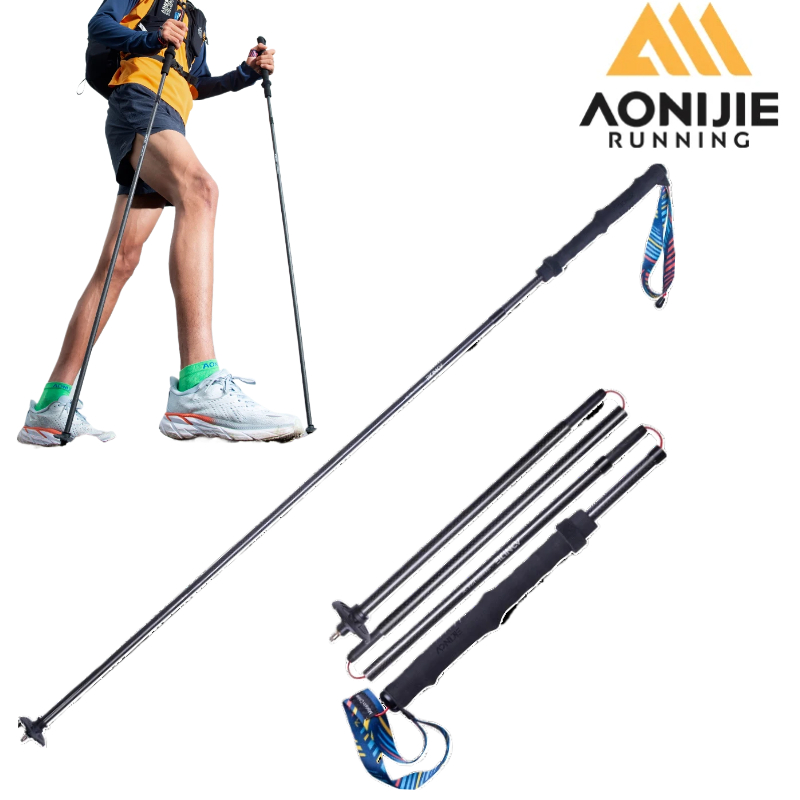2 szt. AONIJIE Składane kijki  – Trekking Pole Carbon recenzja i cena